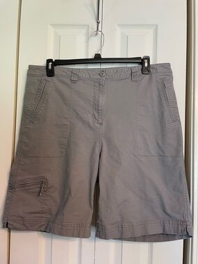 Woolrich Gray Utility Bermuda Shorts